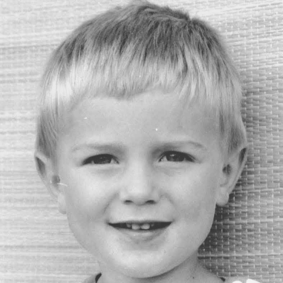 Olivier Passebecq as a little boy